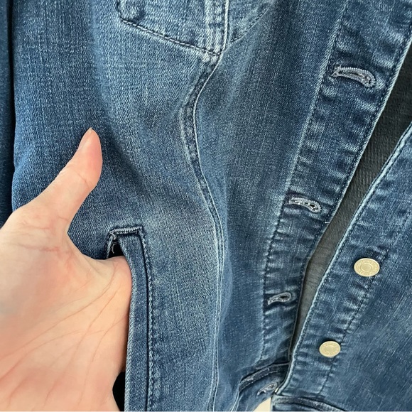 🆕CHICO’S 💙Tie Dye Comfy Denim Jacket - Picture 15 of 16